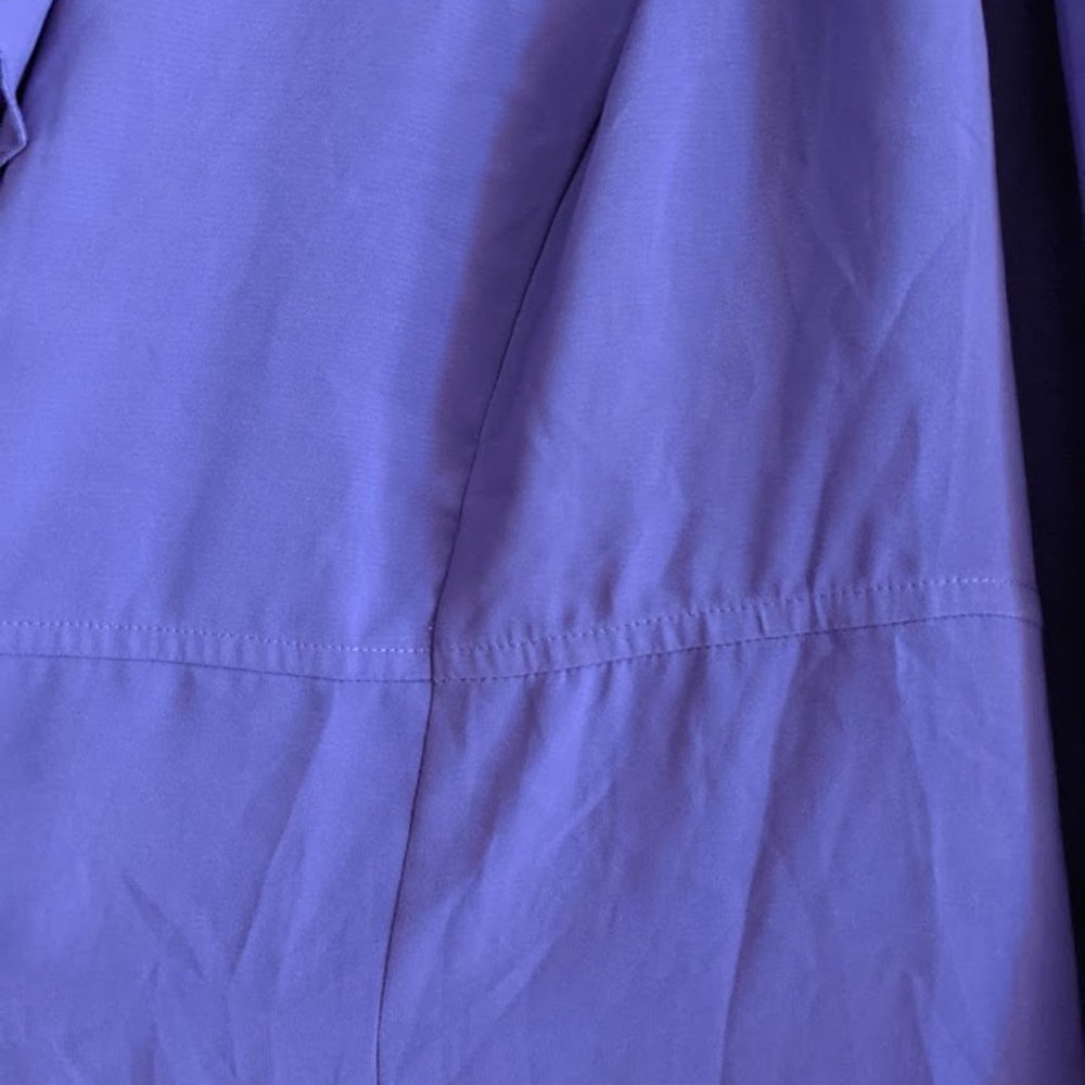 Maggie Barnes Purple Ruffled Blouse Size 2X - Picture 5 of 8